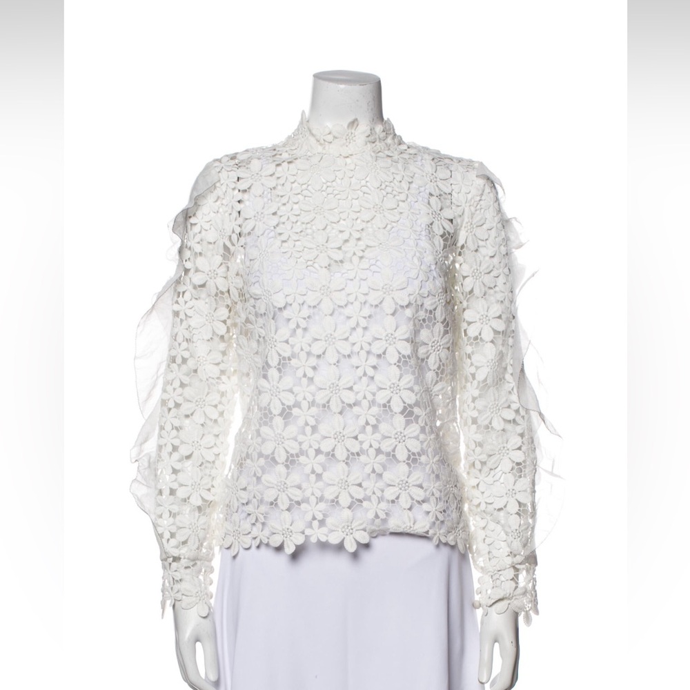 Self portrait lace top